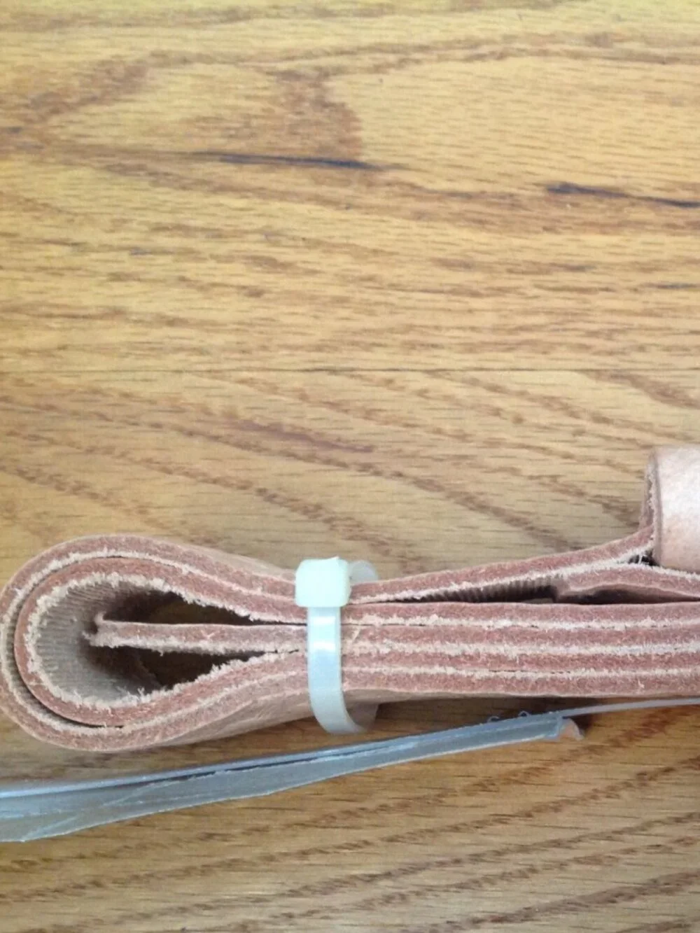 BUCKET BOSS CLASSIC SADDLE LEATHER STEEL BUCKLE TOOL BELT 55133 MENS SIZE LARGE